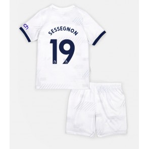Tottenham Hotspur Ryan Sessegnon #19 Replika Babytøj Hjemmebanesæt Børn 2023-24 Kortærmet (+ Korte bukser)